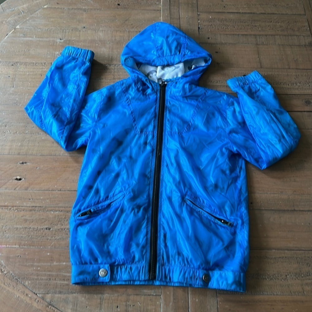 Appaman blue logo windbreaker jacket